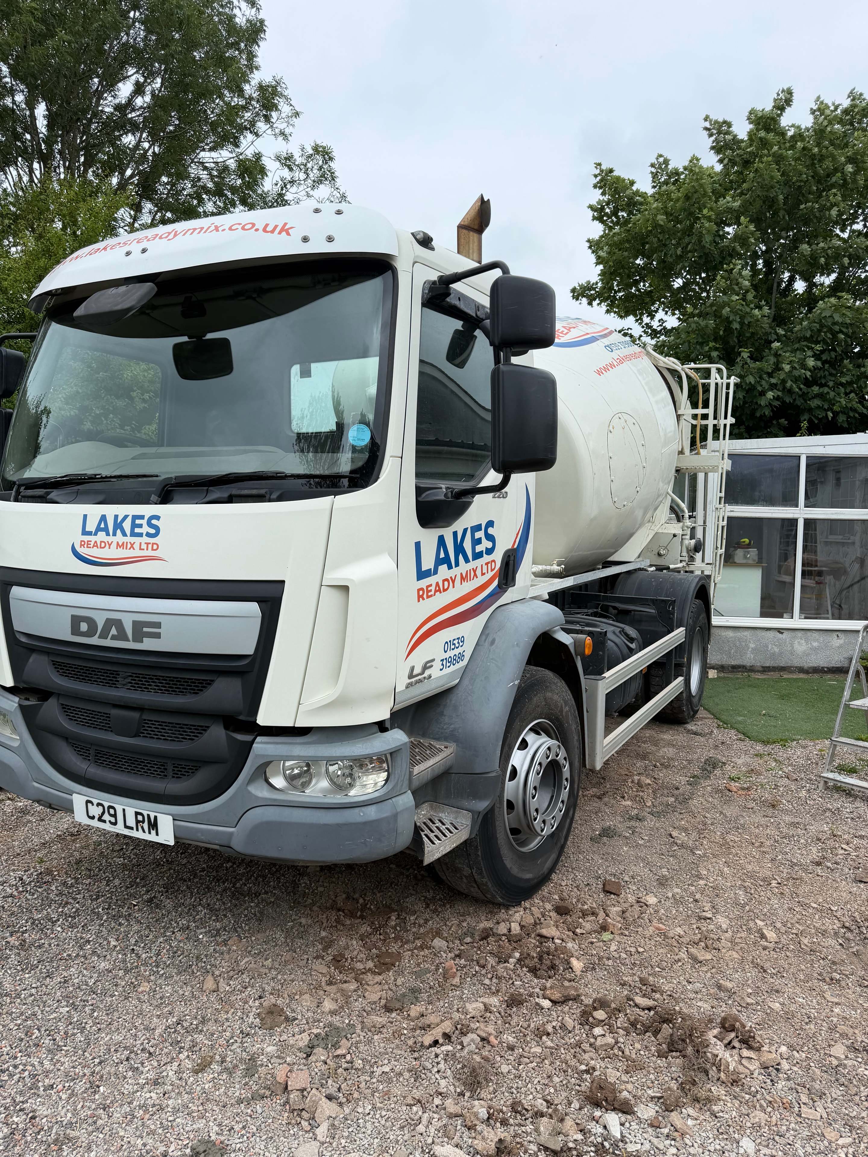 Lakes Ready Mix DAF concrete mixer truck